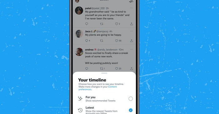 Twitter Tests New Labels, Control Options When Switching Between ‘Latest’ and ‘Home’ Timelines