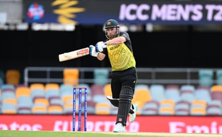 Captain Aaron Finch found some form in the final warm-up game against India.