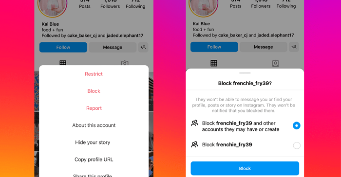 Instagram Adds New Safety Features, Including Improved Blocking and New Pop-Up Alerts
