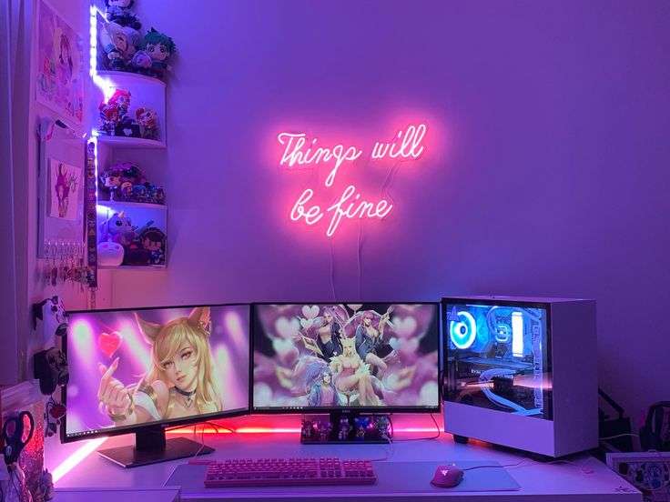Your Favourite Purple Video gaming Setup ⋆ Article Good