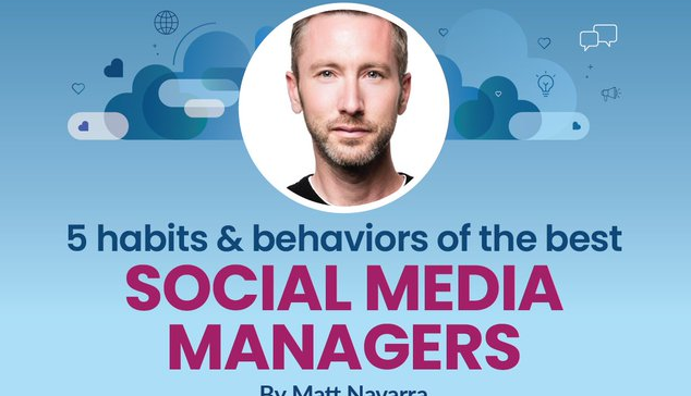 5 Habits and Behaviors of the Best Social Media Managers [Infographic]