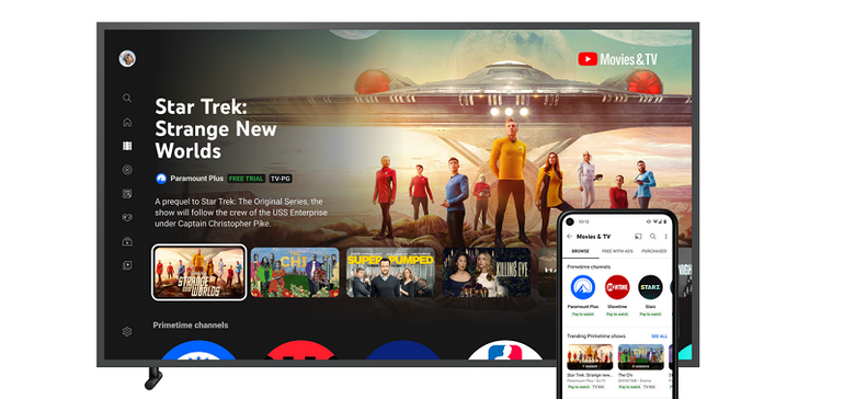 YouTube Provides Users with Direct Access to Streaming Services via ‘Primetime Channels’
