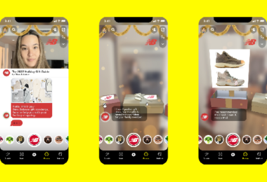 Snapchat Launches New, Voice-Powered AR Experience with New Balance