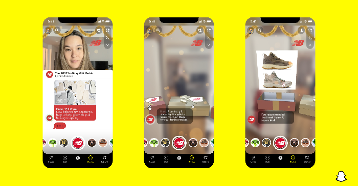 Snapchat Launches New, Voice-Powered AR Experience with New Balance