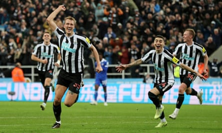 Eddie Howe has incorporated new signings such as the Blyth-born Dan Burn and improved the players he inherited at Newcastle.