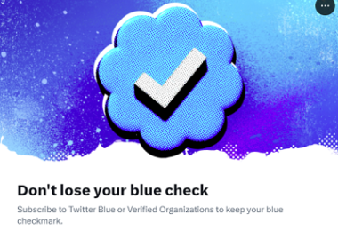 Twitter Will Begin Removing ‘Legacy’ Blue Checkmarks from Next Week