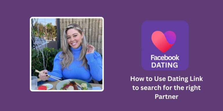 How to Find a Dating Link on Facebook: Search for the right partner.